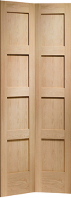 Internal Doors Oak Shaker Bi-Fold